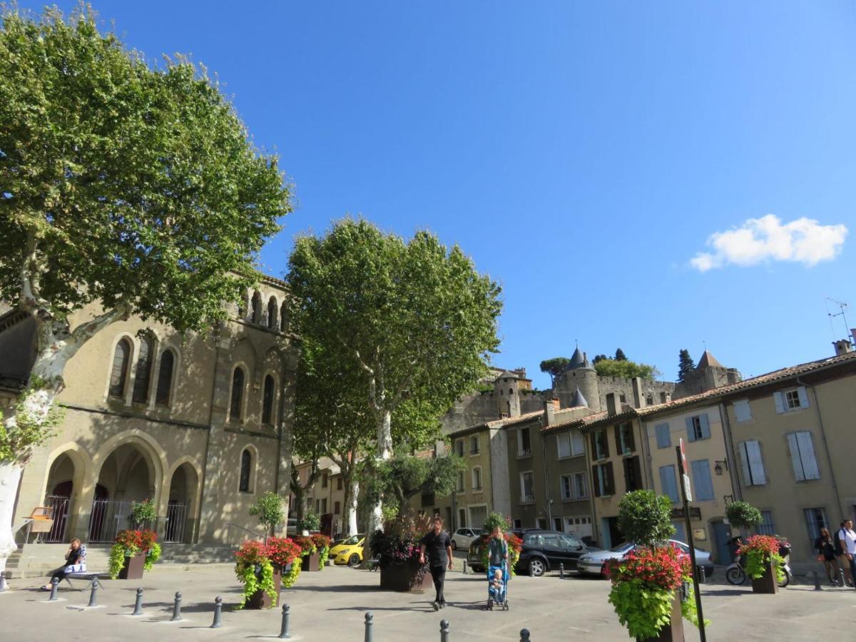 Tout Confort ! Calme, Climatisation, Piscine, Parking Gratuit, Grande Terrasse, Netflix, Wifi Carcassonne Exteriör bild