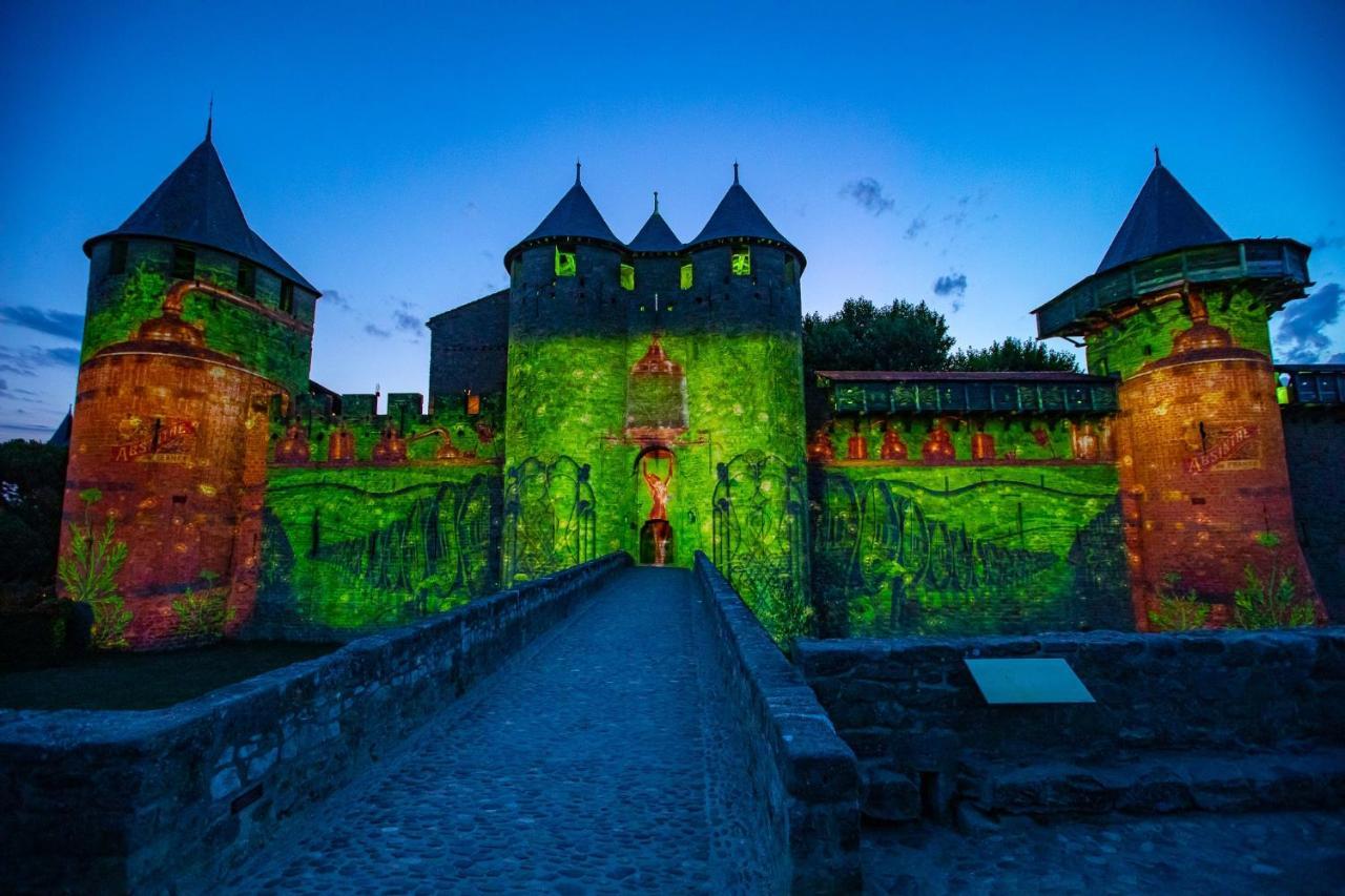 Tout Confort ! Calme, Climatisation, Piscine, Parking Gratuit, Grande Terrasse, Netflix, Wifi Carcassonne Exteriör bild